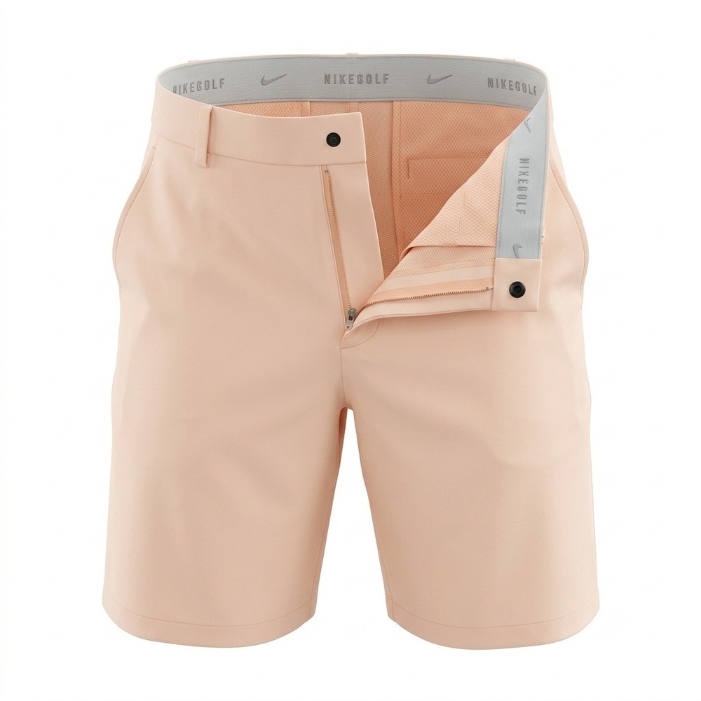 Nike Golf Dri-FIT Standard Fit Shorts Peach Apricot CU9740-814 Mens 38